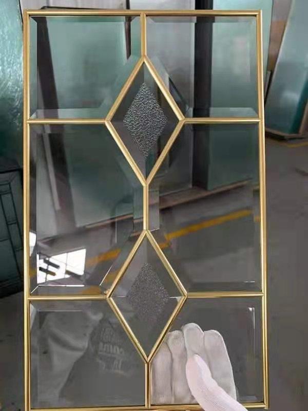 Stained Decorative Leaded Glass Edging Zinc Brass Caming 80in 63.5cm