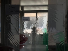 Safety Tempered Entry Door Glass with High Heat Resistance