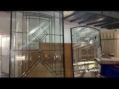 High quality entry door decorative glass panels