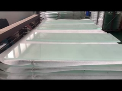 6.78MM White Film Tempered Laiminated Glass For Doors