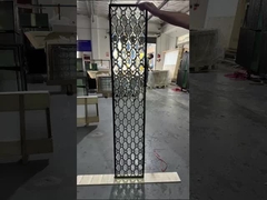 Amazing decorative glass panel beveled glass