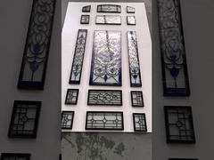 Design and produce a set of entry door glass according to customer requirements