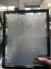 Pattern Beveled Insulated Glass Unit For Wood Doors Diamond Beveled Glue Chip Beveled Acid Etched Beveled