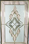 17.5mm 5CM Beveled Stained Leaded Glass Windows Glue Chip