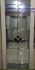 1.6M 21MM Decorative Glass For Living Room Triple Glazed Leadlight Door Solid