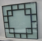 Grilles Between Tempered Insulated Glass Unit Panels 6mm 9A For Doors