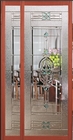 2.5cm Triple Glazed Patio Door Large Leaded Glass Windows For French Door